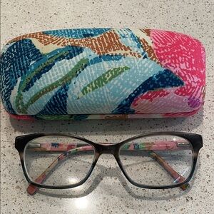Vera Bradley Grace Glasses with Vibrant Case
